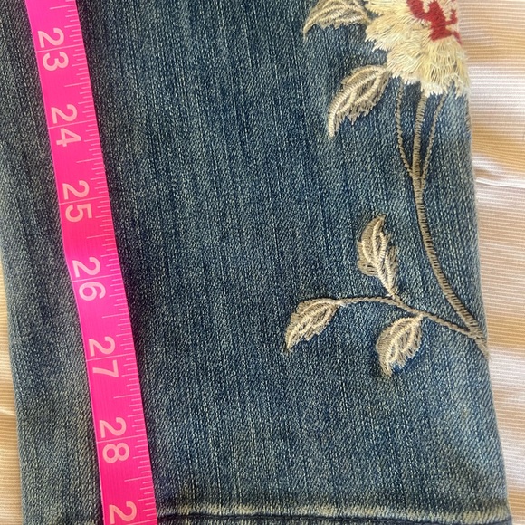 Soft Surroundings Embroidered Skinny Jean - Picture 7 of 8